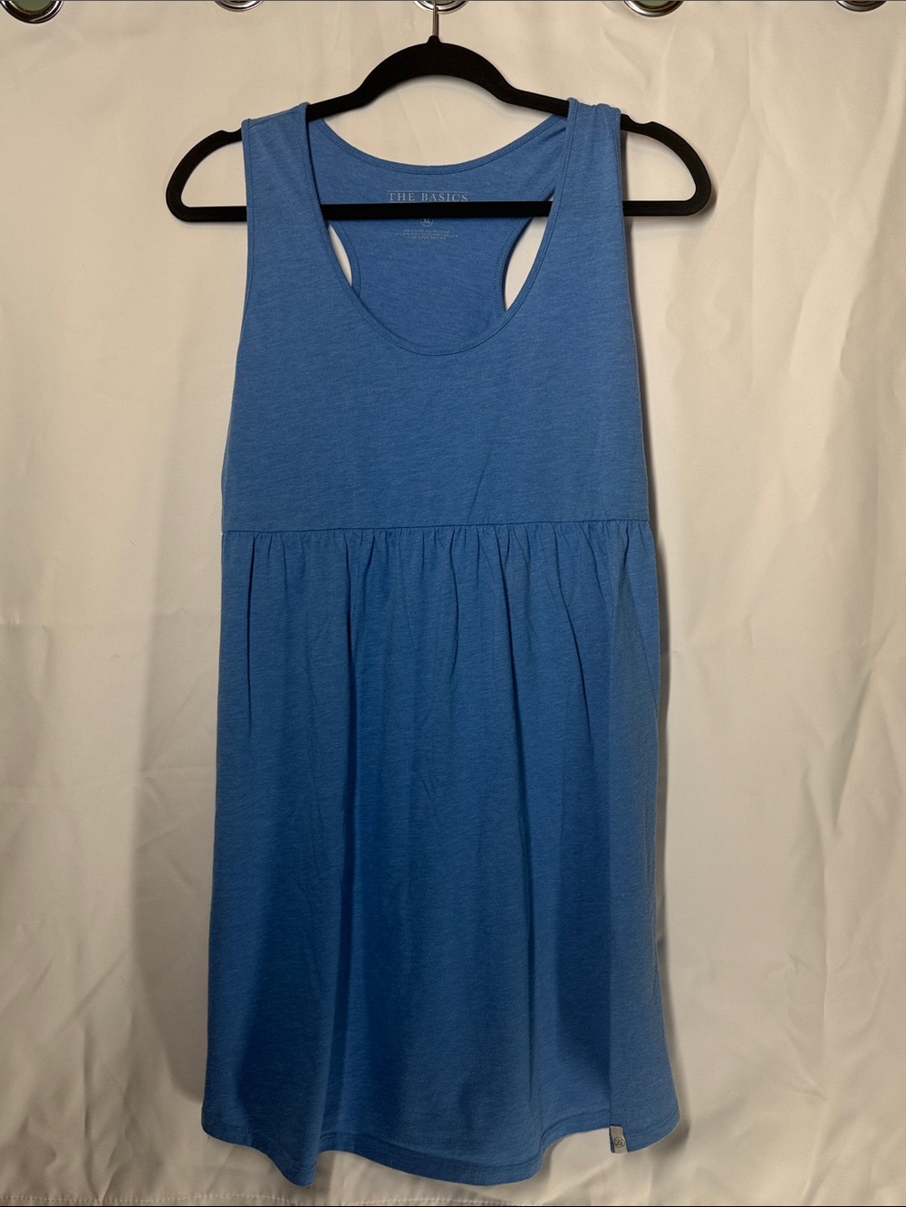 Lauren James Blue Sleeveless Tank Dress